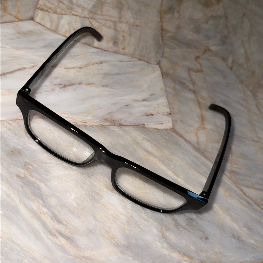 Black Rectangular Eyeglasses - image 4